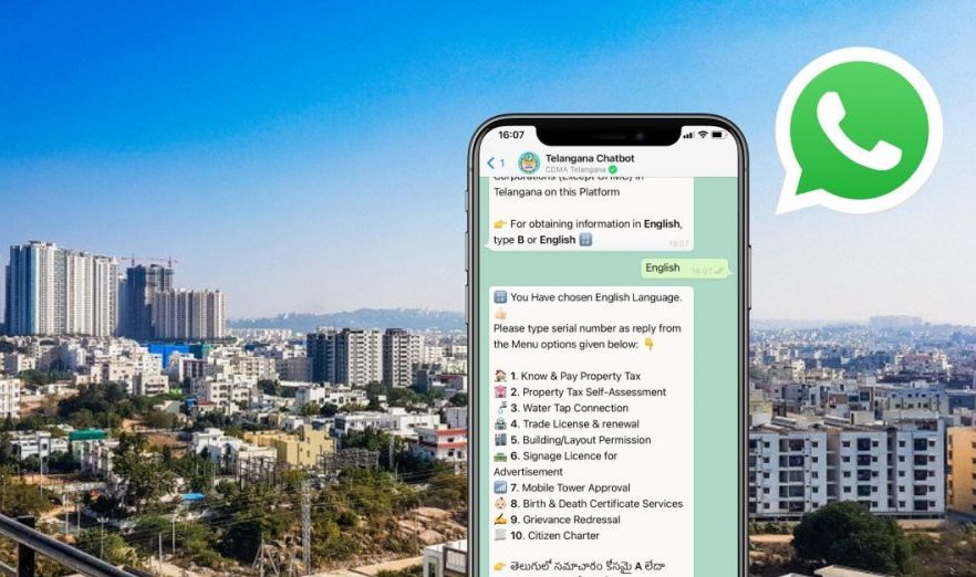 Los ciudadanos de Telangana podrán pagar impuestos a través de WhatsApp Los ciudadanos de Telangana podran pagar impuestos a traves de WhatsApp 1 e1626257135902