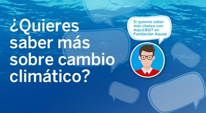 Aqu@bot, el chatbot que te explica el cambio climático 11VJeK