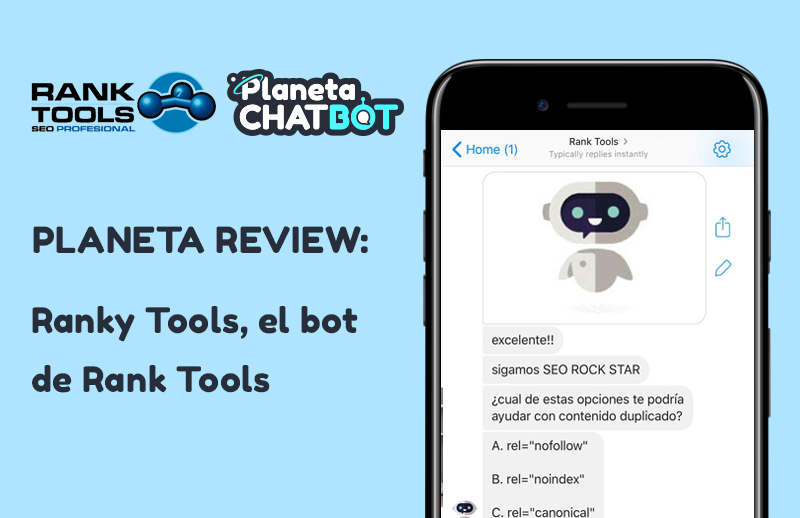 Planeta Review: Ranky el Chatbot de SEO