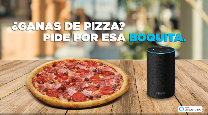 Dominos Pizza lanza su propia skill en Amazon