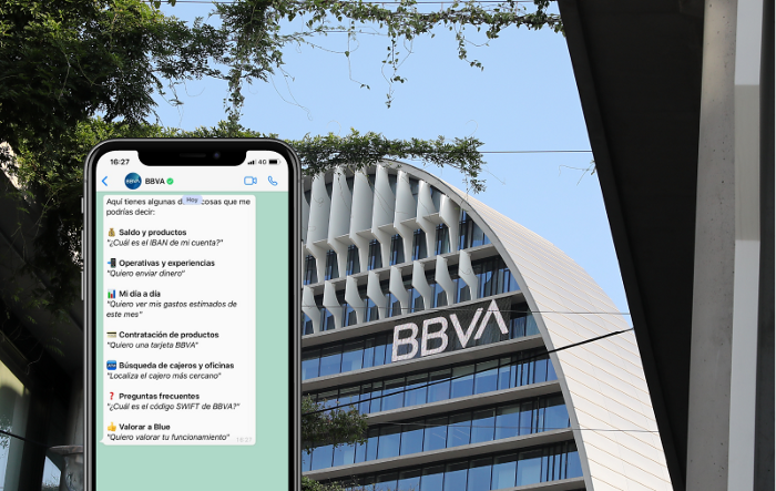 El chatbot en WhatsApp de BBVA ya esta disponible