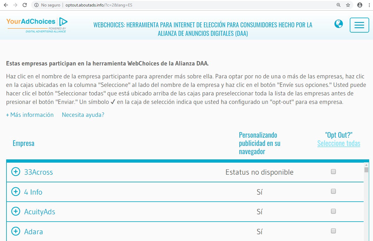 Direccionamiento de contenidos e inteligencia artificial: la autorregulación del mercado y el rol de los estados diccionario ia