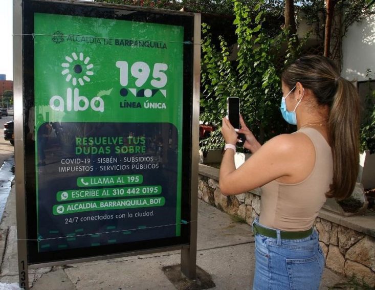 Alba, el chatbot de la Alcaldía de Barranquilla 2 e1634817500570