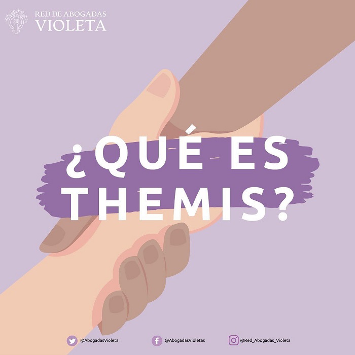 Themis, el chatbot de la Red de Abogadas Violeta que es como funciona themis